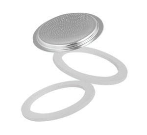 Filtro 2 juntas silicona cafetera PZ-1349 gris 10 tazas