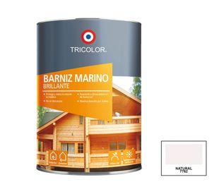 Barniz marino 1/4 galón natural brillante Tricolor