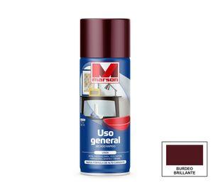 Pintura spray Secado rápido burdeo brillante Marson