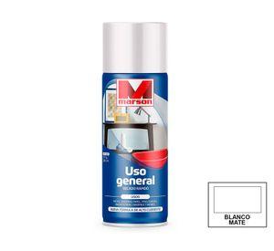 Pintura spray Secado rápido blanco mate Marson