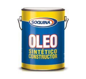 Óleo sintético 1 galón Constructor blanco Soquina
