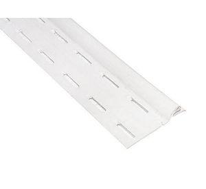 Perfil comienzo pvc blanco 3,80m Dvp