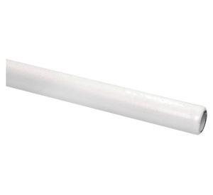 Barra para cortinas fierro 2x120 cm blanco