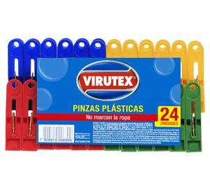 Pinzas para ropa plástico Virutex