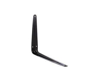 Soporte repisa 20 x 25 cm escuadra negro Ducasse