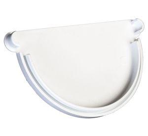 Tapa canaleta PVC blanco v