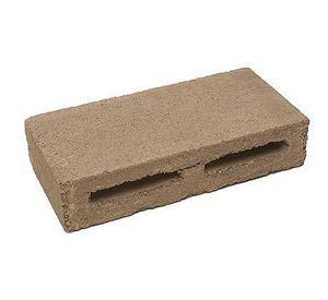 Bloque 10x20x40 cm liso gris Grau