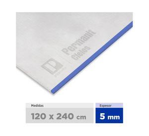 Plancha fibrocemento 5x1200x2400 mm Permanit cielo Pizarreño