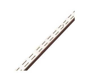 Pilar ranurado doble 32 cm blanco Ducasse