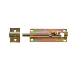 Picaporte base recta 80 mm 107 zincado Idaf
