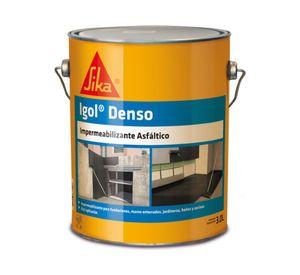 Pintura impermeabilizante 3 litros igol denso Sika.