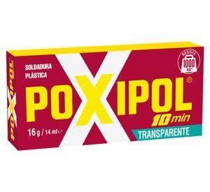 Soldadura plástica 14 ml transparente Poxipol