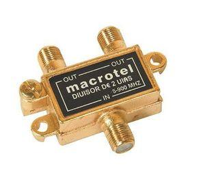 Divisor señal 2 vias Macrotel