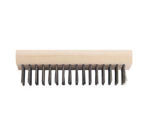 Escobilla acero cuerpo madera 1 b Hela