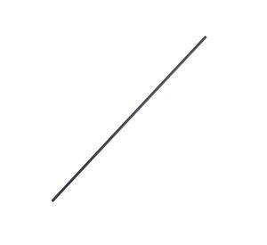Barra cortina 1'' 2,5 m negra Ferrato