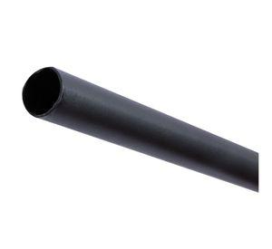 Barra cortina 1'' 2,5 m negra Ferrato