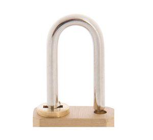 Candado viajero con clave 3 diales locker/maleta/mochila bronce 21mm Viajero Odis