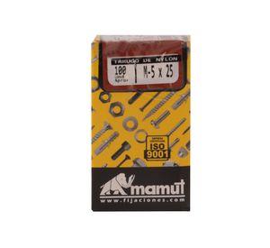Tarugo nylon M5X25'' 100 unidades Mamut