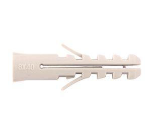 Tarugo nylon M8X40'' 100 unidades Mamut