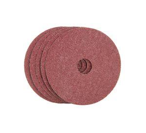 Disco fibra metal para esmeril 4 1/2'' grano 120 pack 5 unidades Isesa