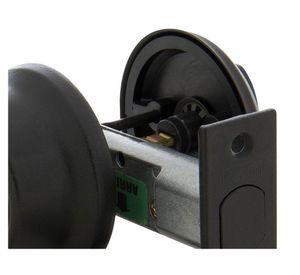 Cerrojo tubular simple 6074 negro Scanavini
