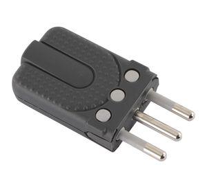 Enchufe macho gris 10 a 2 p + t Bticino