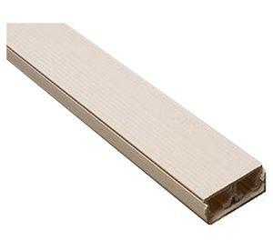 Canaleta con tabique 32 x 10 mmx 2,1 mt pial blanco Legrand
