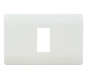Tapa simple Génesis blanco Schneider