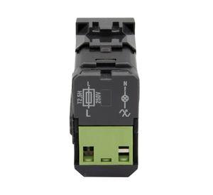 Modulo dimmer 100/500W SL4406 negro Bticino.