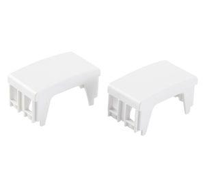 Modulo tapon ciego blanco x 2 unidades Kalop