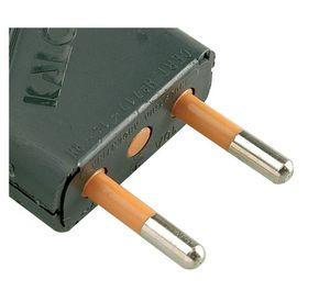 Enchufe macho convertible 2 patas 10 amp Kalop