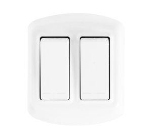 Interruptor doble 9/15 con casquete modus plus Bticino