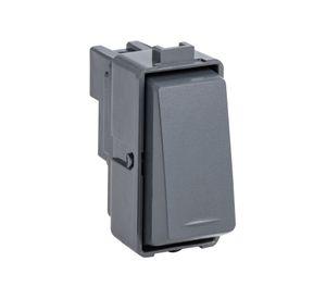 Módulo interruptor 16A 9/12 Génesis negro Schneider