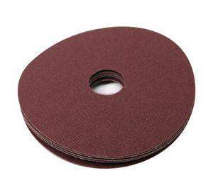 Disco lijador metal grano 80 para esmeril 4 1/2'' 5 unidades Isesa
