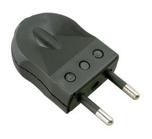 Enchufe macho convertible 2 patas 10 amp Rema
