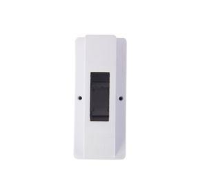 Calota 1 puesto Riel DIN Blanco MEC