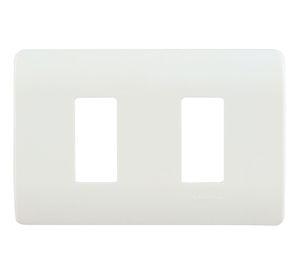 Tapa doble Génesis blanco Schneider