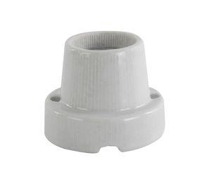 Portalámpara base recta semi rosca E27 2200w porcelana Rema