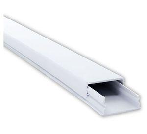 Canaleta 20x10 mm 2 m estándar blanco Kalop