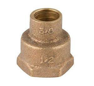 Terminal de bronce 3/8 x 1/2'' so hi Nibsa