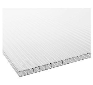 Alveolar 4x1050x2900 mm policarbonato opal Dvp