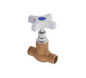 Llave de paso cuerpo superior cromado puyehueso 1/2 Nibsa