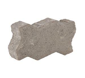 Adocreto liso 11x22x6 cm gris grau