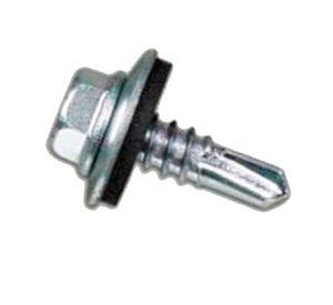 Tornillo autoperforante hexagonal con golilla y goma Imporper