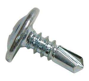 Tornillo autoperforante cabeza truss con golilla zincado 8 x 1/2 Imporper