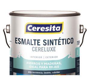 Esmalte sintético 1 galón cereluxe blanco brillante ceresita