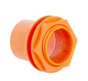 Terminal conduit 40 mmx 1 1/4'' hexagonal con tuerca Hoffens