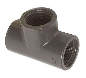 Tee 90° pvc 1/2 Hoffens