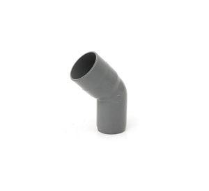 Codo pvc sanitario 45º 40 mm Hoffens
