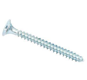 Tornillo volcanita hilo fino zincado 6 x 1 5/8 100 unidades Imporper